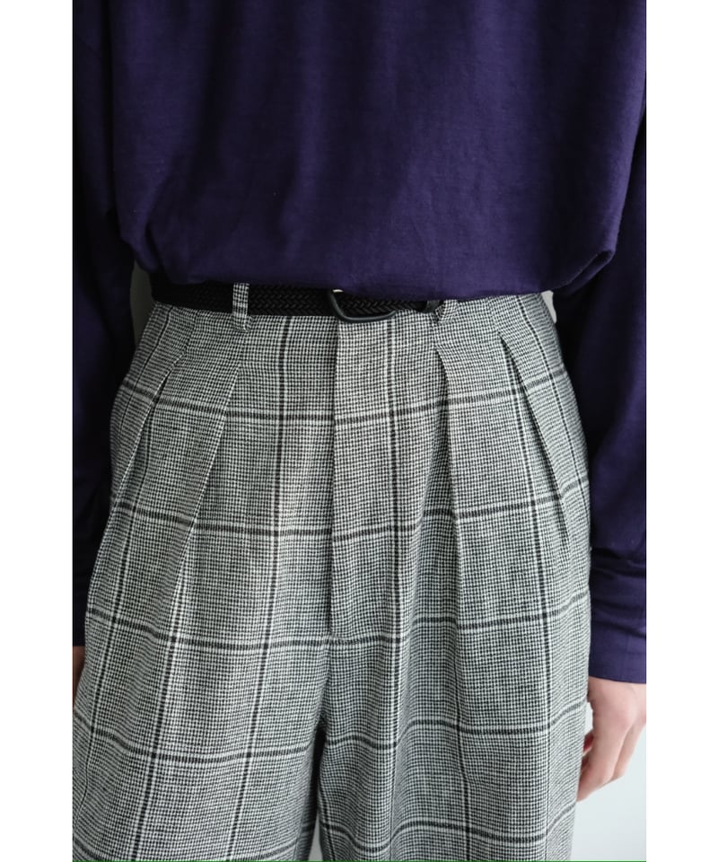 m's braque TUCKED BAGGY PANTS | MusterWerk Sud.