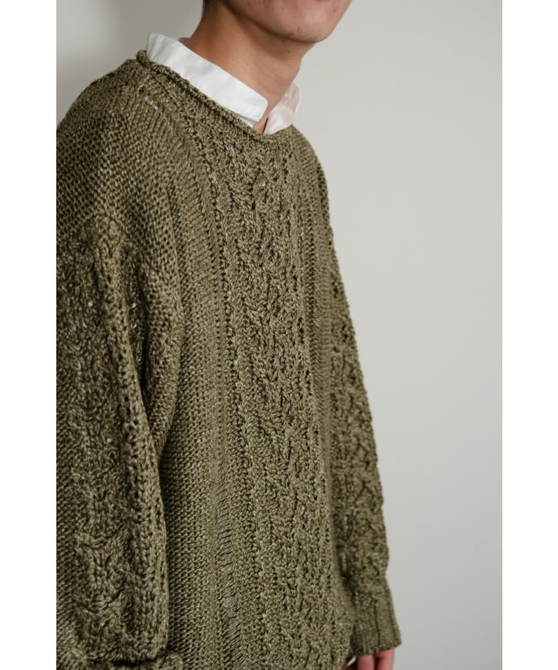 トップス Olde H & Daughter 25SS SILK LINEN P/O Olde H & Daughter 25SS SILK LINEN P/O