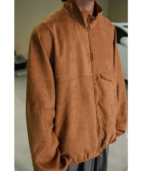 ANCELLM VEAGAN SUEDE KIMONO BLOUSON