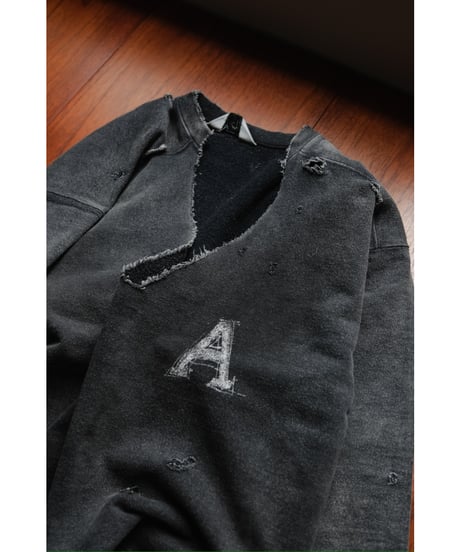 ANCELLM HARD CRASH SWEAT SHIRT