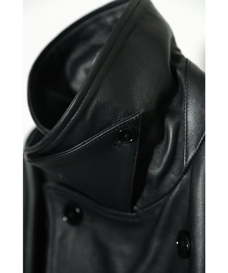 CCU DOUBLE BREASTED HALF COAT