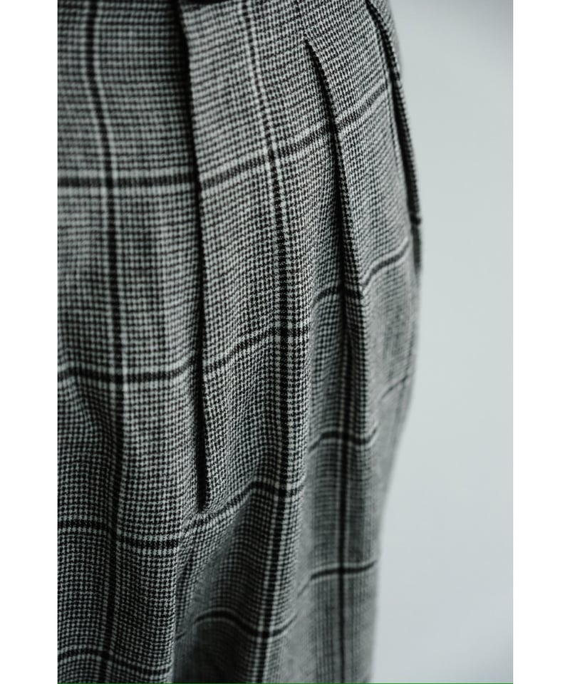 m's braque TUCKED BAGGY PANTS | MusterWerk Sud.