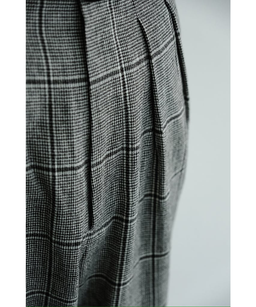 m's braque TUCKED BAGGY PANTS | MusterWerk Sud.
