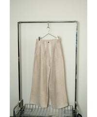 ANCELLM CUT STRIPE EASY SLACKS