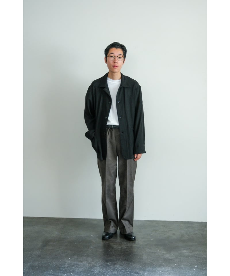 スーツ m's braque NEW FLAIRPANTS MIXTWEED KHAKI m's braque 