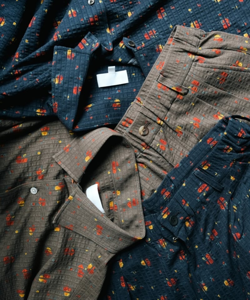 トップス 36G line sucker atmosphere L/S shirt 36G Linen Sucker Atmosphere L/S Shirt | KANEMASA PHIL