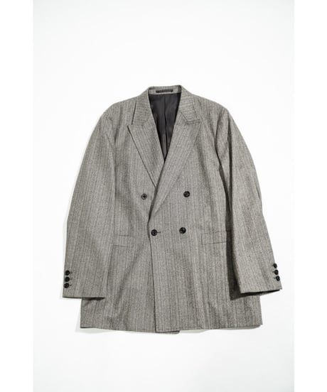 ULTERIOR W/S HERRINGBONE STRIPE DB JKT