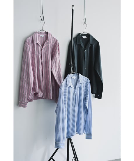 KANEMASA PHIL. "Exclusive" 46G Stripe Delta Shirt