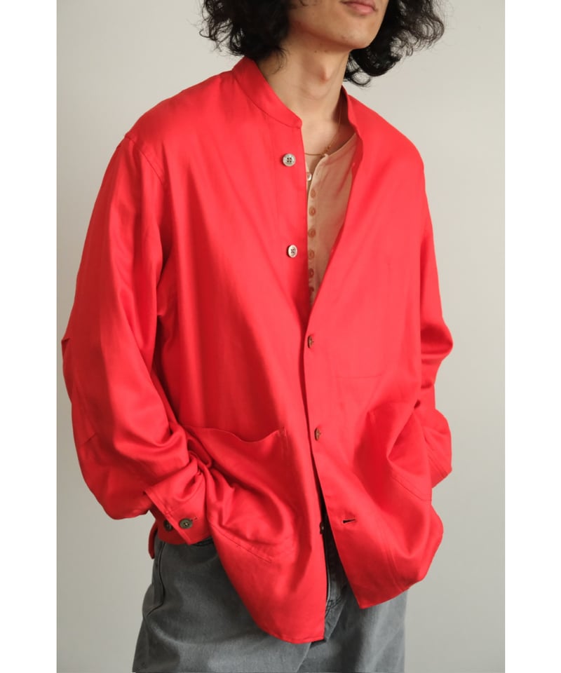 ULTERIOR　TWILL WORK SH-JKT size4 ULTERIOR RAYON LINEN TWILL WORK SH-JKT | Muster
