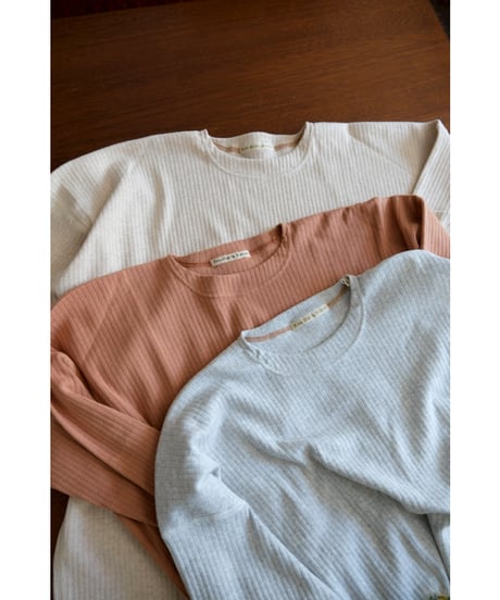 Olde Homesteader "Exclusive" EXTRA COTTON RIB Crew Neck Long Sleeve