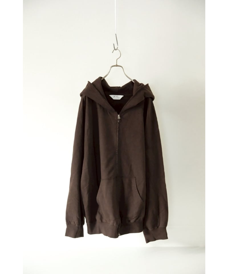 ANCELLM SWEAT HOODIE COAT | MusterWerk Sud.