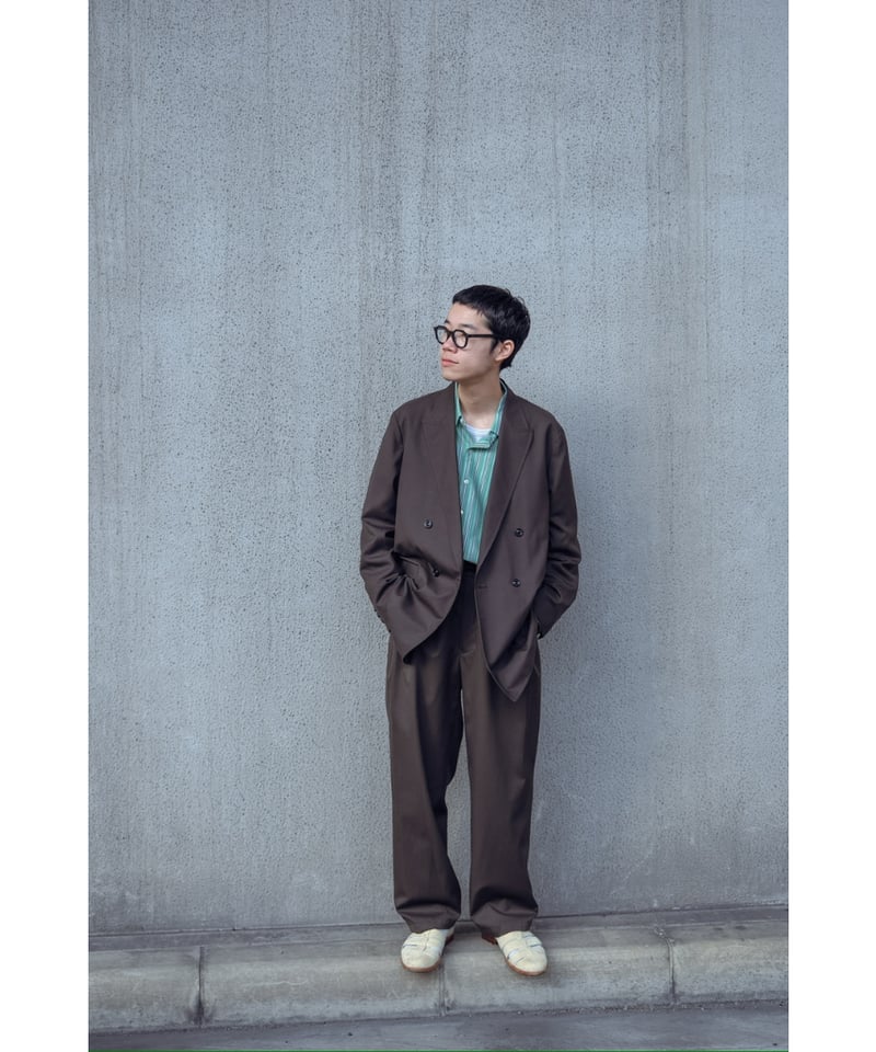 パンツ ULTERIOR CHAMBRAY SOFT GABARDINE PANTS 5 ULTERIOR CHAMBRAY SOFT GABARDINE DRAWSTRING PAN