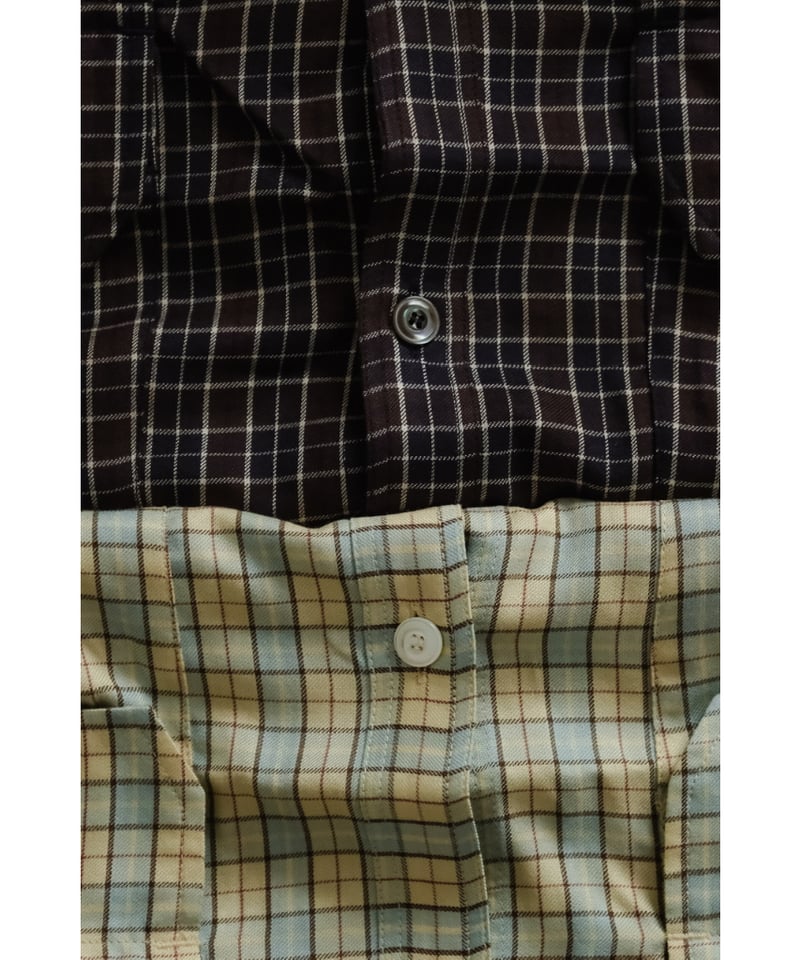 ANCELLM NEL CHECK OVER WORK SHIRT | MusterWerk