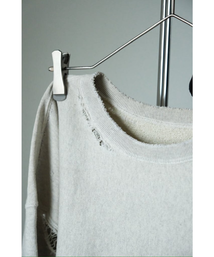 ANCELLM CRASH SWEAT SHIRT | MusterWerk Sud. ANCELLM CRASH SWEAT SHIRT | MusterWerk Sud.
