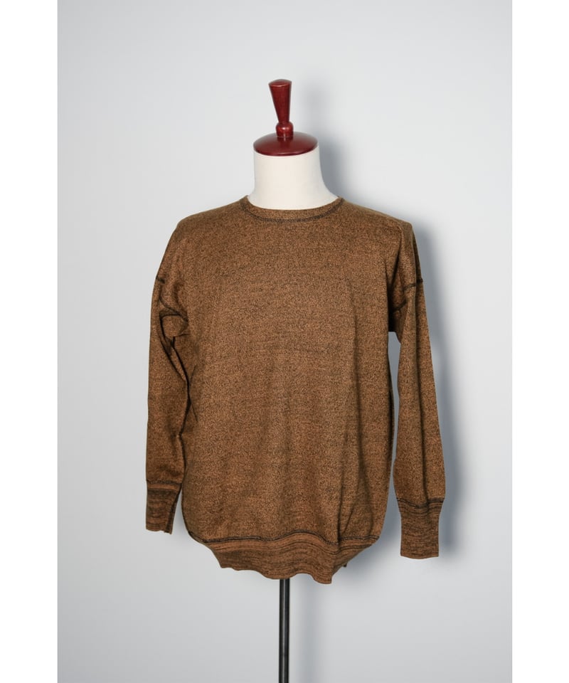 トップス Olde Homesteader RUSTIC JERSEY 42 Olde Homesteader Rustic Jersey Crewneck S/S - Ecru