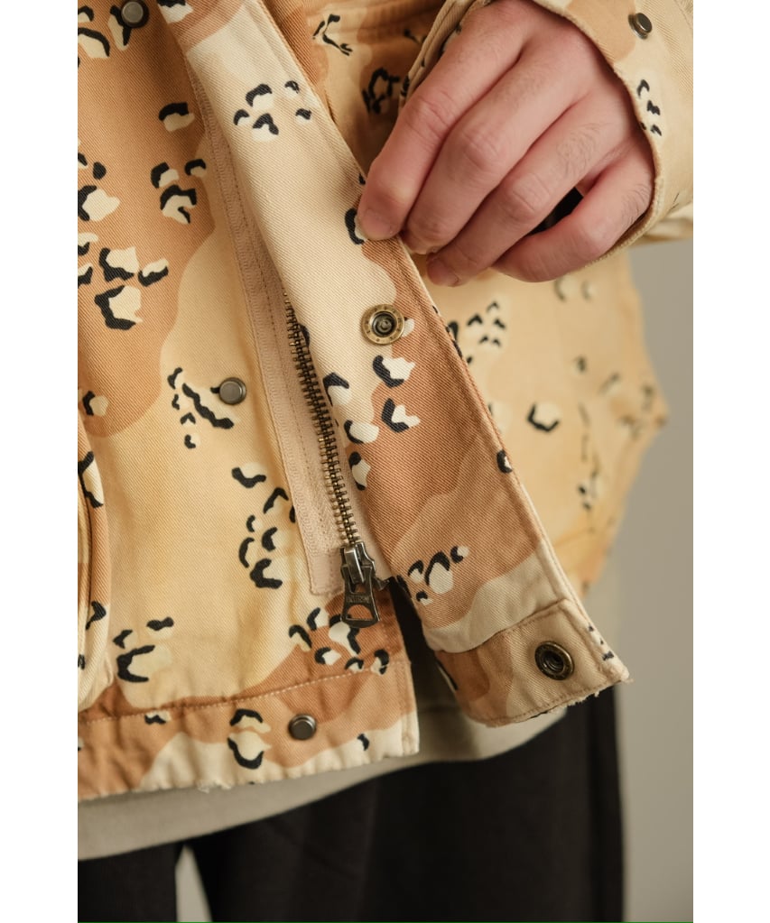 ANCELLM CAMO ZIPUP HOODIE | MusterWerk Sud.