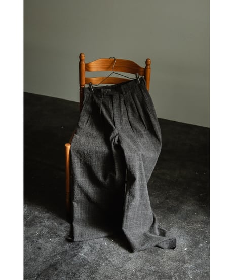 m's braque "Exclusive" TUCKED BAGGY PANTS