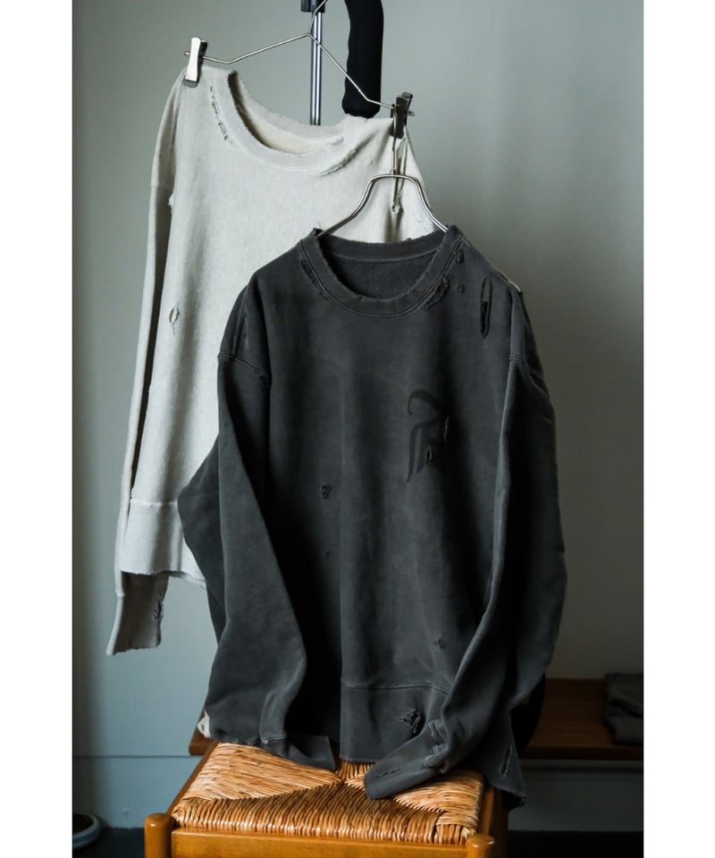 ANCELLM CRASH SWEAT SHIRT | MusterWerk Sud.