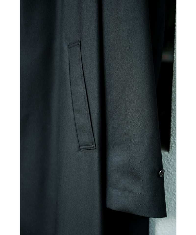 REVERBERATE STAND COLLAR COAT | MusterWerk Sud.