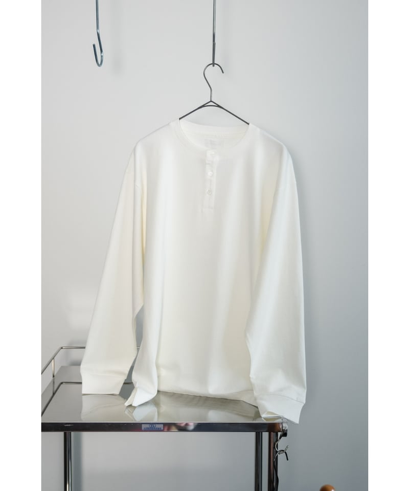 KANEMASA PHIL. 22G Air Spinning Henley LS Tee |