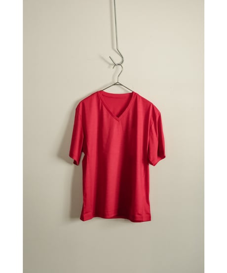 KANEMASA PHIL. "Exclusive" 36G Wool V Neck Tee