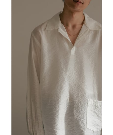 ENCOMING "Exclusive" PULLOVER POCKET SHIRT