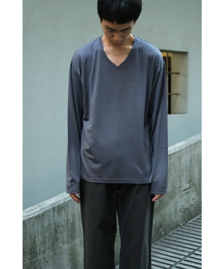 KANEMASA PHIL. 22G Silk L/S Tee