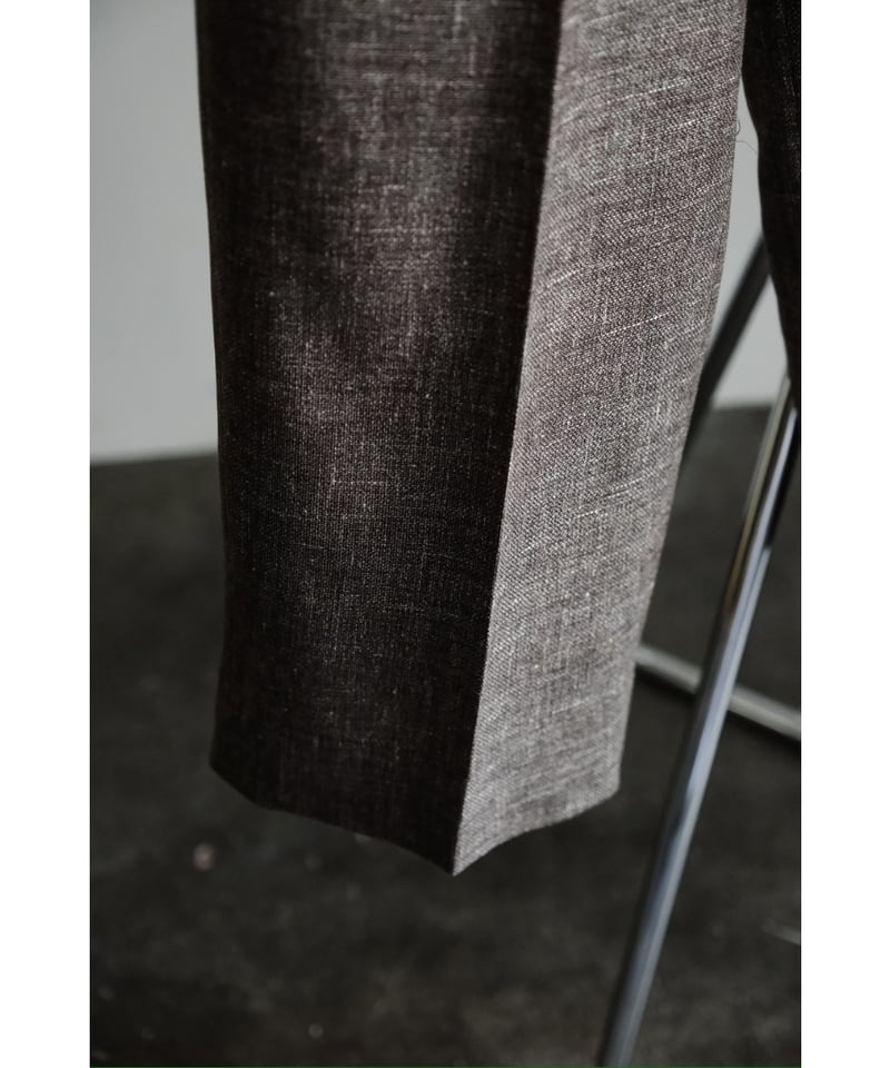 パンツ BISOWN WOOL LINEN 1TUCK SLACKS VONIQUE / BISOWN / WOOL LINEN 1TUCK SLACKS