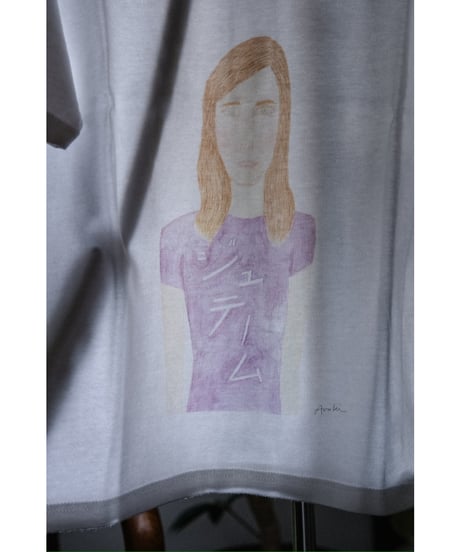 m's braque S/S PRINT T-SHIRTS - je t'aime -