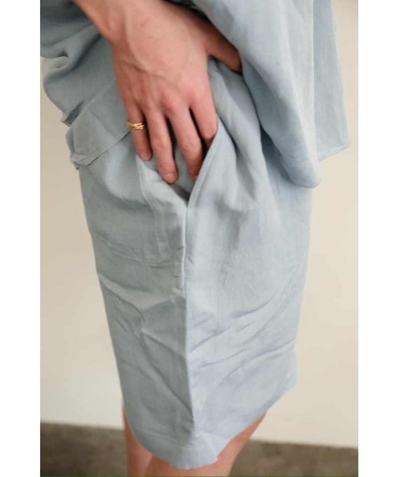 Gorsch ゴーシュ Bamboo Linen Shorts Gorsch Bamboo Linen Shorts | MusterWerk Sud.