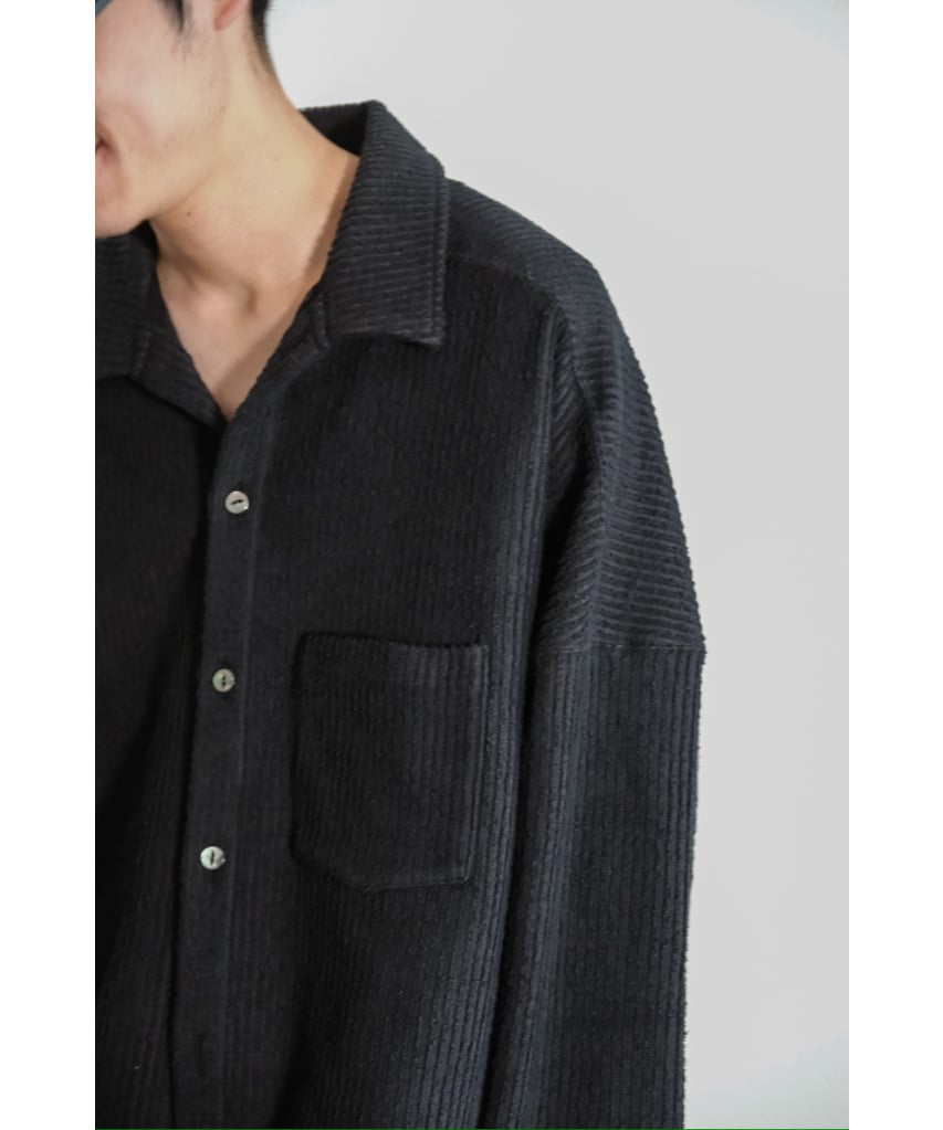 ANCELLM CUT STRIPE SHIRT | MusterWerk Sud. ANCELLM CUT STRIPE SHIRT | MusterWerk Sud.