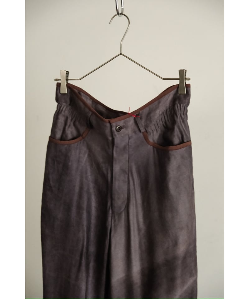 m's braque GATHERED WAIST WIDE PANTS | MusterWe