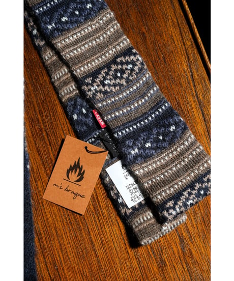 m's braque VINTAGE KNIT TIE