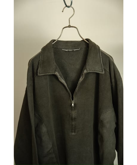 ANCELLM HALF ZIP SWEAT SHIRT