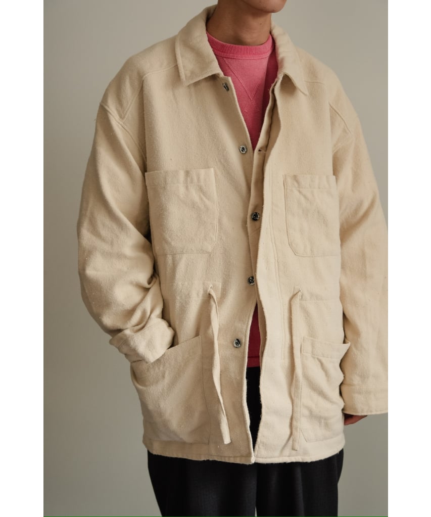 ジャケット・アウター ANCELLM PILLING SHIRT JACKET 2024AW】 ANCELLM (アンセルム) 