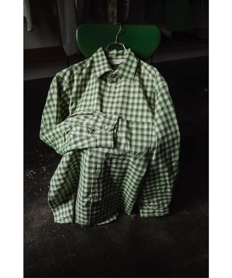 トップス ANCELLM C/R CHECK OVER SHIRT ANCELLM C/R CHECK OVER SHIRT | MusterWerk Sud.