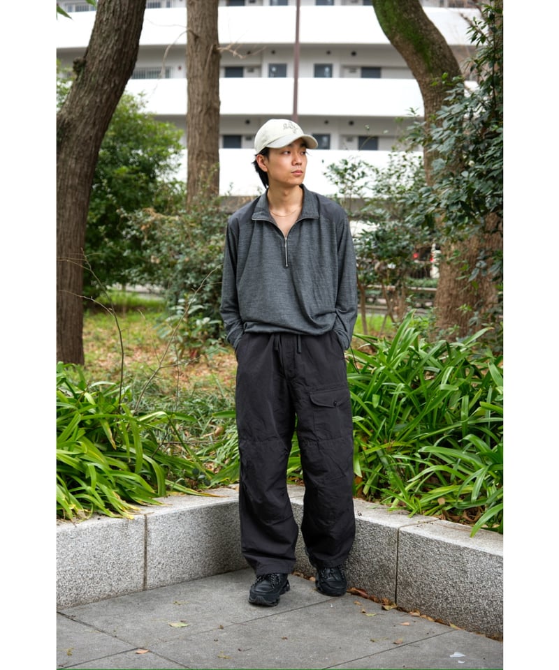 Caledoor Weather Cloth Wide Easy Trousers | Mus