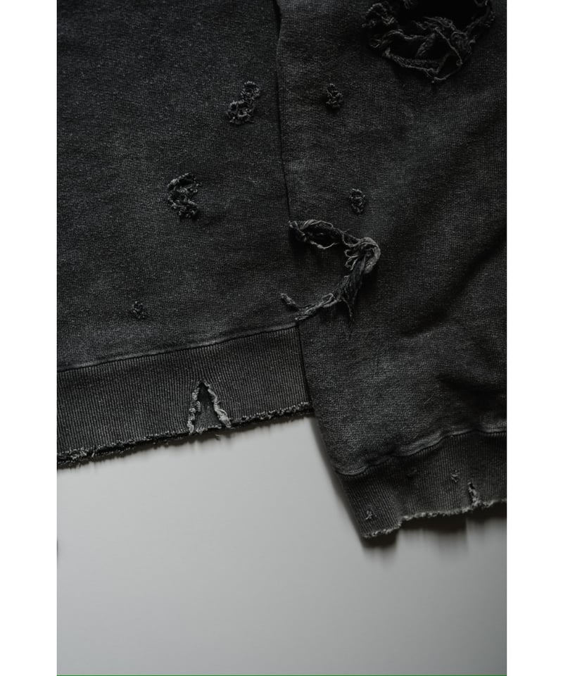 ANCELLM 25SS HARD CRASH SWEAT SHIRT サイズ2 ANCELLM 25SS HARD CRASH SWEAT SHIRT サイズ2 HARD CRASH SWEAT