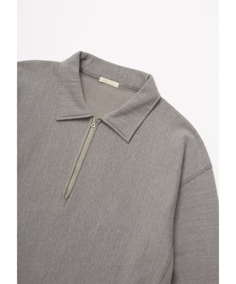 ULTERIOR FADED SILKY TERRY RW HALF ZIP P/O