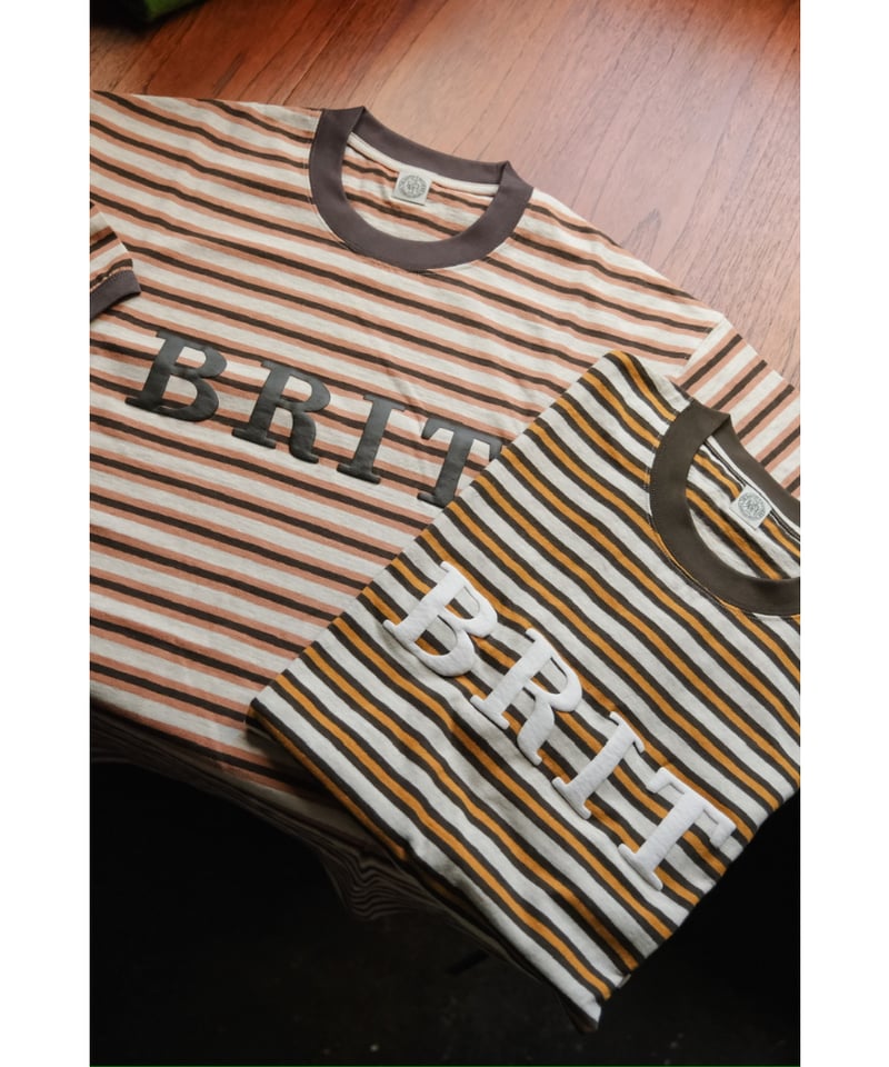 The DUFFER N NEPHEWS SHORT SLEEVE BORDER T-SHIR