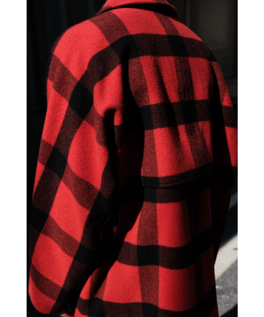 blurhms Buffalo Plaid Cruiser Jacket | MusterWe...