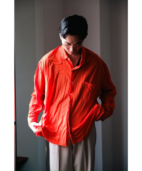 KANEMASA PHIL. "Exclusive" 46G Artisan Crepe Jersey Shirt