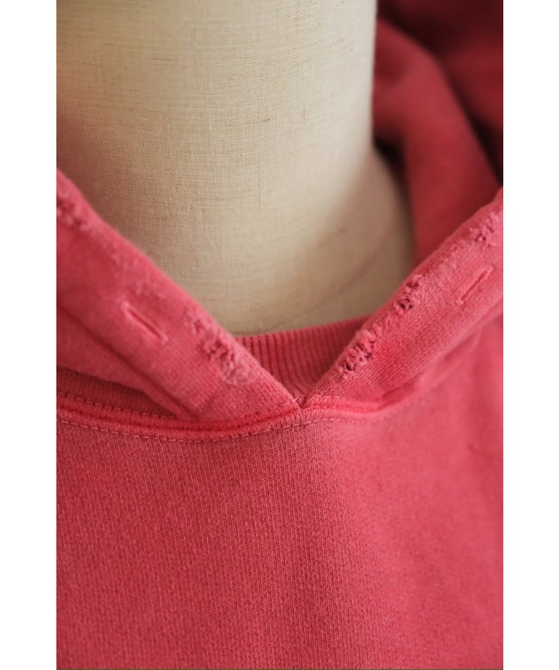 ANCELLM DYED DAMAGE HOODIE | MusterWerk Sud.