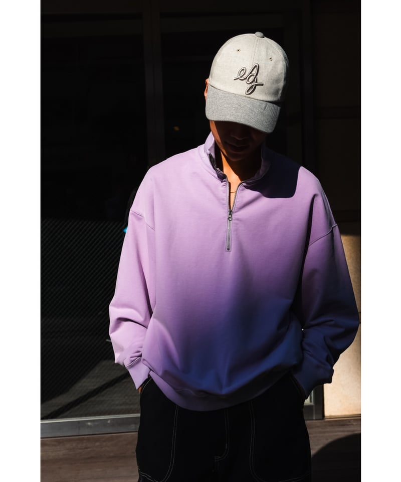 トップス Kanemasa 36G Super Fine Gauge Pullover KANEMASA PHIL. 36G SUPER FINE GAUGE HALF ZIP PULLOVER
