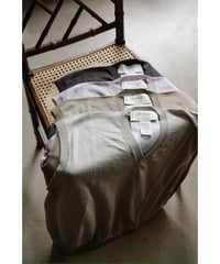 Olde H & Daughter LINEN / SILK PLAIN STITCH V NECK N/S