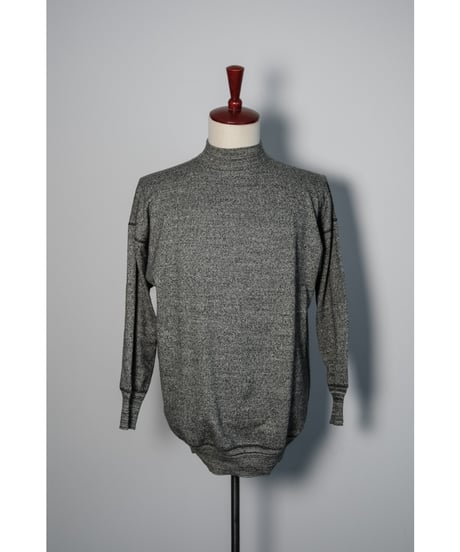 Olde Homesteader RUSTIC JERSEY BOTTOLE NECK SWEATER