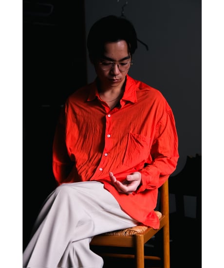 KANEMASA PHIL. "Exclusive" 46G Artisan Crepe Jersey Shirt