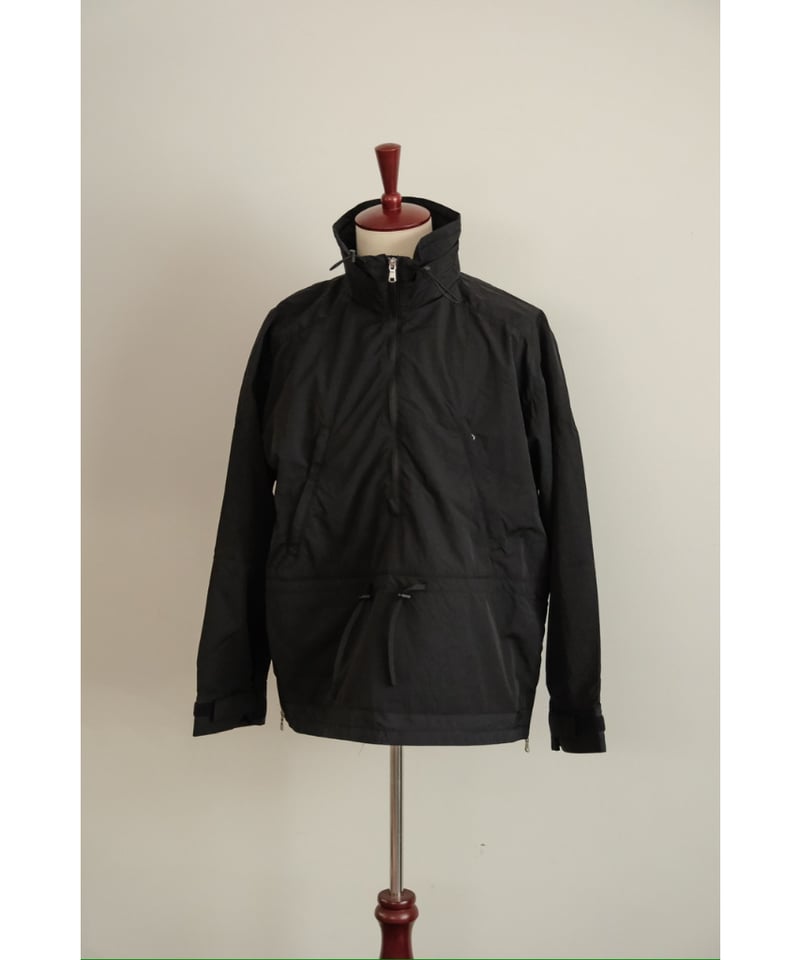 ANCELLM NYLON PULLOVER JACKET【新品】 NYLON PULLOVER JACKET(BLACK) – ANCELLM