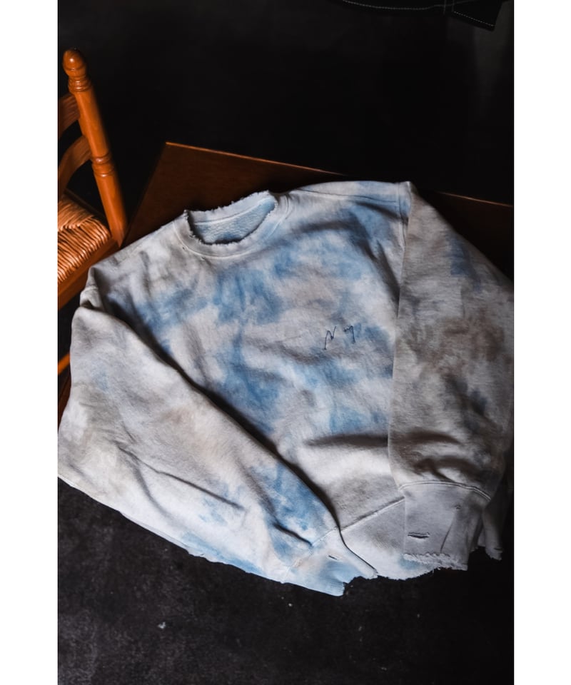 ANCELLM MARBLING SWEAT SHIRT | MusterWerk Sud