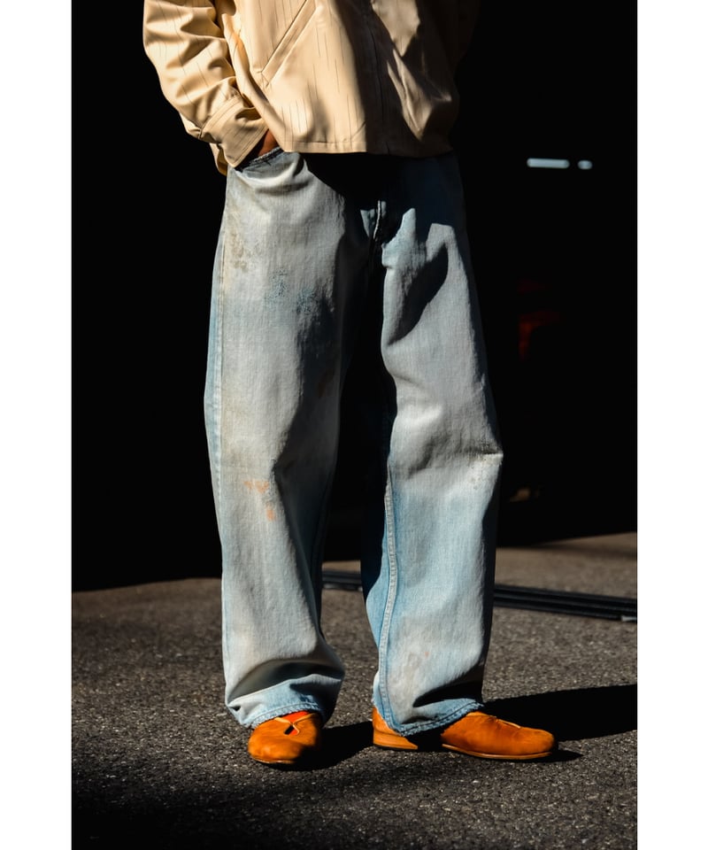 ANCELLM SELVEDGE DENIM STRAIGHT 5P PANTS | Must ANCELLM SELVEDGE DENIM STRAIGHT 5P PANTS | Must